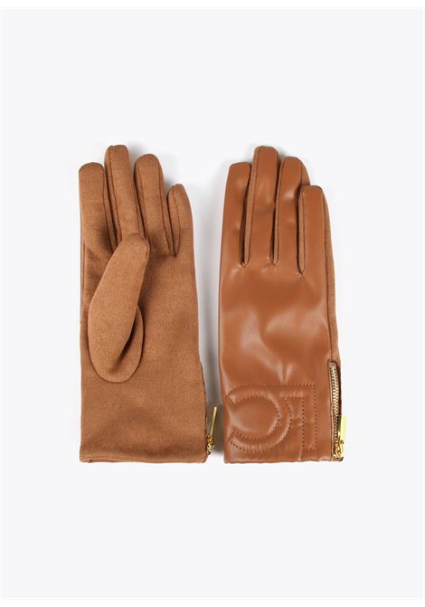 Guanti effetto pelle LOLA CASADEMUNT | LF2407007CUOIO